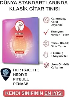 Pitbull Strings Klasik Gitar Teli Venüs Seri Hard Set Vcg Ht ürün görseli 1