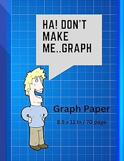 Independently Published Don'T Make Me..Graph: 70 Page Grid Paper Notebook | Quad Ruled | Multi-Use Graph Sheets ürün görseli 1