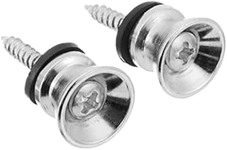 Rjstr01 Gitar Askı Pimi Chrome Krom Guitar Strap Button 2'Li Set Askı Demiri ürün görseli 1