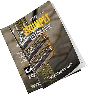 Beginner Trumpet Lesson Book, Suitable For All Levels, Color Coded Notes, 50 Amazing & Popular Songs ürün görseli 1