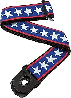 D'Addario Accessories Locking Guitar Strap - Guitar Accessories - Electric Guitar Strap ürün görseli 1