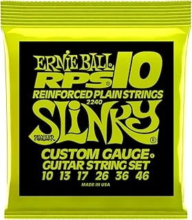Ernie Ball Normal Slinky Rps Nikel Yara Elektro Gitar Telleri, Ölçü 10-46 ürün görseli 1