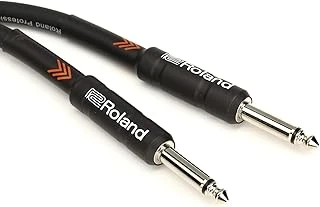 Roland Black Series Enstrüman Kablosu, Düz/Düz 1/4-İnç Jak, 5-Feet ürün görseli 1