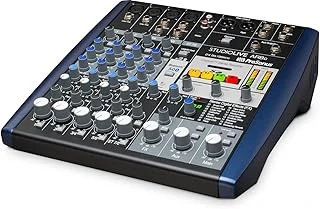 Presonus Studiolive Ar8C, 8 Kanal, Hibrit Dijital/Analog Mikser/Usb-C Uyumlu Ses Arabirimi/Stereo Sd Kaydedici, Kayıt Yazılım Paketi Ile ürün görseli 1