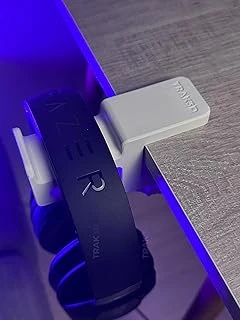 Beyaz Masa Kenarı Kulaklık Standı – Shadow Edition V6 (Yeni Versiyon) | Kaydırmaz Keçeli, Ergonomik Güçlendirilmiş ürün görseli 1