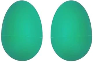 Orf-Mt8Gr Örf Aletleri Plastik Yeşil Yumurta Marakas Müzikal Titreme 2 Adet (Çift) ürün görseli 1