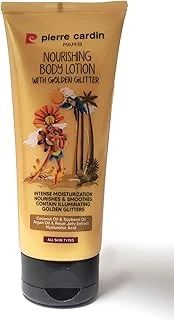 Pierre Cardin Nourishing Body Lotion With Glitter - Altın Işıltılı Besleyici Vücut Losyonu - 200 Ml ürün görseli 1