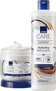 Avon Hindistan Cevizi Yağı İçeren Yüz, El Vücut İçin Çok Amaçlı Vücut Losyonu Paketi ürün görseli 1