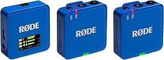 Røde Wireless Go (Gen 3) - Üçüncü Nesil, 32-Bit, Çift Vericili, Kayıt Özellikli Kablosuz Mikrofon Seti (Kobalt) ürün görseli 1