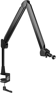 Elgato Wave Mikrofon Taşıyıcı Kol, Karşı Ağırlık Dengesi, Her Yöne 360 Derece Ayarlama, Kablo Gizleme Kanalları (10Aam9901) ürün görseli 1