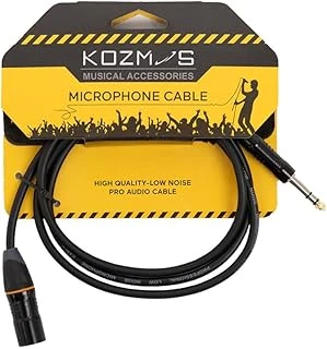 Kozmos Kcl-061-10M Xlr-Trs 635Mm Stereo 10M Kablo ürün görseli 1