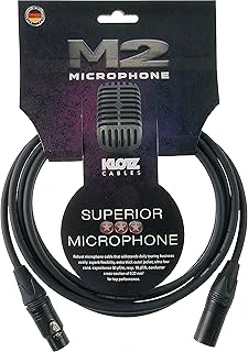 Klotz M2 Mc2000 Mikrofon Kablosu Siyah 2M Xlr Neutrik Uçlu ürün görseli 1