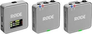 Røde Wireless Go (Gen 3) - Üçüncü Nesil, 32-Bit, Çift Vericili, Kayıt Özellikli Kablosuz Mikrofon Seti (Taş Rengi) ürün görseli 1