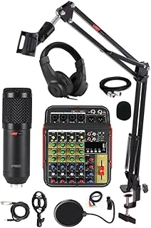 Lastvoice Rec Paket-2 Bm800 Mikrofon Phantomlu Mikser Kulaklık Stand Filtre Set ürün görseli 1