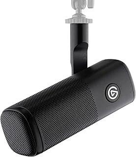 Elgato Wave Dx – Dinamik Xlr Mikro, Böbrek Şeklinde Yön Karakteristiği, Arka Plan Gürültüsünü Bastırır, Podcasting, Yayın, Gerekmez, Her Arayüz Için, Mac/Pc Için ürün görseli 1