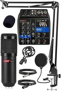 Lastvoice Rec Paket-1 Bm800 Mikrofon Phantomlu Mikser Stand Filtre Set ürün görseli 1