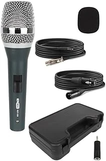 Hepa Merz Rst-350 Profesyonel Dinamik Cardioid Kablolu El Mikrofonu Kaliteli (Çanta Full Set) ürün görseli 1