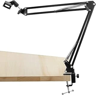Coverzone Mikrofon Standı Multi Fonksiyonel İster Mikrofon İster Işık Aydınlatma Stant Katlanabilir Açısı Ayarlanabilir Masa Kenarına Kıskaçlı Model Micst1 ürün görseli 1
