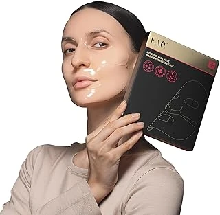 Faq Glass Skin Kolajen Yüz Maskesi – Peptitlerle Nemlendirici Aydınlatıcı Cilt Bakımı – Gözenek Sıkılaştırıcı – Yüz Bakımı Cam Gibi Cilt Işıltısı İçin Kolajen Maske (5 Adet) ürün görseli 1