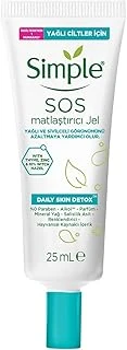 Simple Daily Skin Sos Matlaştırıcı Jel Yağlı Sivilceli Görünümü Azaltmaya Yardımcı, 25 Ml ürün görseli 1