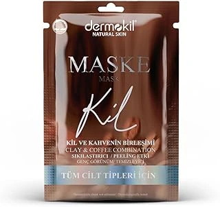 Dermokil Kil Kahve İçerikli Sıkılaştırıcı Etkili Yüz Maske 15 Ml ürün görseli 1