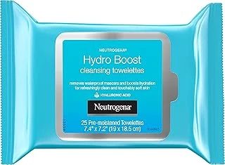 Hydro Boost Yüz Temizleyici Mendil, 25 Ea, 25 ürün görseli 1