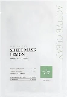 Village11Factory Village 11 Factory Clean Sheet Mask Lemon 23 Gr – Limon Maskesi ürün görseli 1