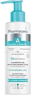 Pharmaceris A-2 Physiopuric-Gel (Çok Hassas Alerjik, Kuru Tahrişe Yatkın Ciltlerde Kullanılan Temizleme Jeli) (190 Ml) ürün görseli 1