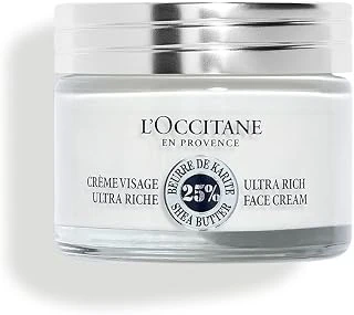 L'Occitane Yoğun Nemlendirici Yüz Kremi, Kuru Çok Kuru Ciltler Için,%25 Shea Yağı İçeren, 50 Ml ürün görseli 1