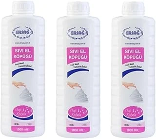 Ersağ Sıvı El Köpüğü 1000 Ml 3 Adet ürün görseli 1