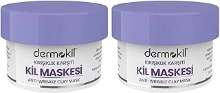 Dermokil Kırışıklık Karşıtı Kil Maskesi 50 Ml 2Li Paket ürün görseli 1