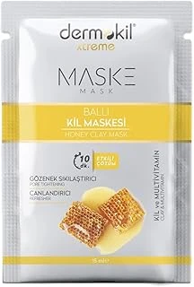 Dermoki̇l Ballı Kil Yüz Maskesi 15 Ml ürün görseli 1