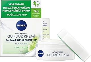 Matlaştırıcı Gündüz Yüz Bakım Kremi 50 Ml, 24 Saat Yoğun Nemlendirici, Spf15, Aloe Vera, Karma Ciltler ürün görseli 1