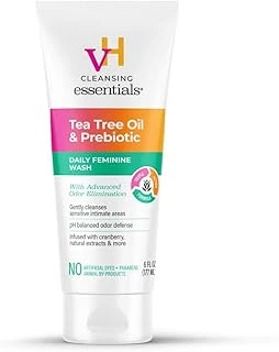 Vh Essentials Çay Ağacı Yağı Prebiyotikli Ph Dengeli Günlük Kadın Hijyen Yıkama Jeli, 6 Fl Oz ürün görseli 1