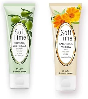 Huncalife Tıme Zeytinyağlı Besleyici 75 Ml + Aynısefa Çiçekli, Onarıcı El Kremi 75 Ml ürün görseli 1