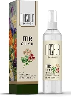 Masala Saf Itır Suyu (Sardunya) 125 Ml%100 Doğal Yağlı Hidrosol - Tonik Geranium Floral Water Hydrosol Tonic ürün görseli 1