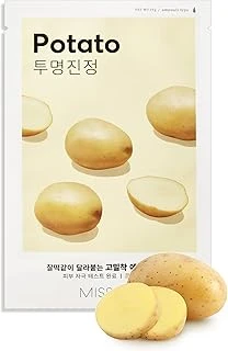 Missha Airy Patates Özlü Aydınlık Görünüm Sunan Yaprak Maske (1Ad) Airy Sheet Mask Potato ürün görseli 1
