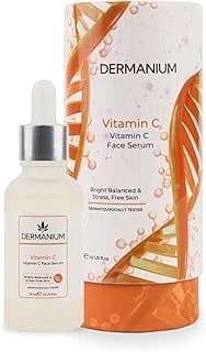 C Yüz Serumu - %3 Stabil C Vitamini, Hyaluronik Asit Meyan Kökü, Eşit Tonlu Görünüm, Karşıtı Bakım, Konsantre Yüz Serumu, Tüm Cilt Tipleri, 30 Ml / 1 Fl Oz ürün görseli 1