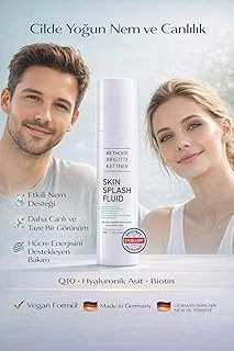 Skin Splash Fluid 100 Ml Ferahlatıcı Nemlendirici Canlandırıcı Yüz Fluidi Koenzim Q10 Hyaluronik Asit İçerir Kuru Olgun Ciltler İçin ürün görseli 1