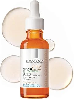 La Roche-Posay Hyaluronik Asit Salisilik Asitli Yüz İçin Saf% 12 C Vitamini Serumu, Yağlı Karma Ciltler Için Nemlendirici Yüz Serumu, Parlaklığı Artırın Kırışıklıkları Azaltın ürün görseli 1