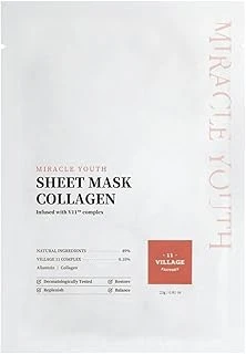 Village 11 Factory Miracle Youth Sheet Mask Collagen 23 Gr – Kolajen Maskesi ürün görseli 1