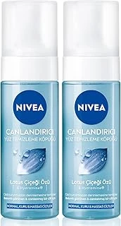 Canlandırıcı Yüz Temizleme Köpüğü 150Ml, Lotus Çiçeği, Cildi Temizlerken Kurutmaz, Normal Ciltler, Yüz Bakım, X2 Adet ürün görseli 1