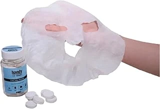 Sıkıştırılmış Kağıt Yüz Maskesi 20 Adet ürün görseli 1