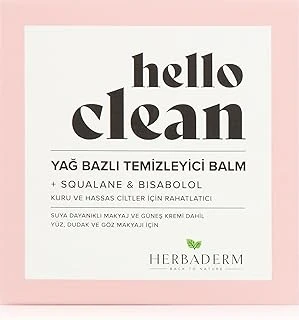 Herbaderm Hello Clean Bazlı Temizleyici Balm Kuru Hassas Ciltler (100 Ml) ürün görseli 1