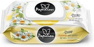 Papilion Quality Papatya Özlü Extra Yumuşak Alkolsüz Parabensiz Islak Mendil (1 X 100 Yaprak) ürün görseli 1