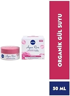 Aqua Hyaluron Organik Gül Suyu İçeren Nemlendirici Jel Yüz Kremi, 50 Ml, 48 Saat Yoğun Nemlendirme, Tüm Cilt Tipleri Için, Işıltılı, Pürüzsüz Cilt ürün görseli 1
