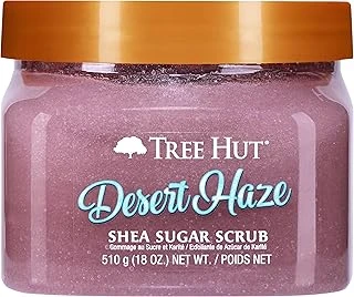 Tree Hut Desert Haze Shea Sugar Scrub | Peeling Vücut Peelingi, Yumuşak Nemli Bir His Için Ölü Kuru Cildi | Bakım Sağlayan Esansiyel Vücut Bakımı | 532 Ml ürün görseli 1