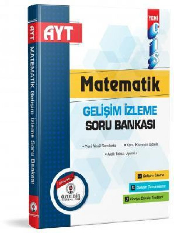 AYT Matematik GİS Gelişim İzleme Soru Bankası Özdebir Yayınları ürün görseli 1