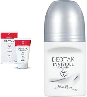 Deotak Normal Ciltler İçin Klasik Deodorant (35 Ml) X Deotak Erkekler Için Invisible Roll-On Deodorant (35 Ml) ürün görseli 1