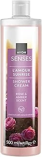 Avon Senses L'Amour Gül Amber Kokulu Duş Jeli 500 Ml. ürün görseli 1